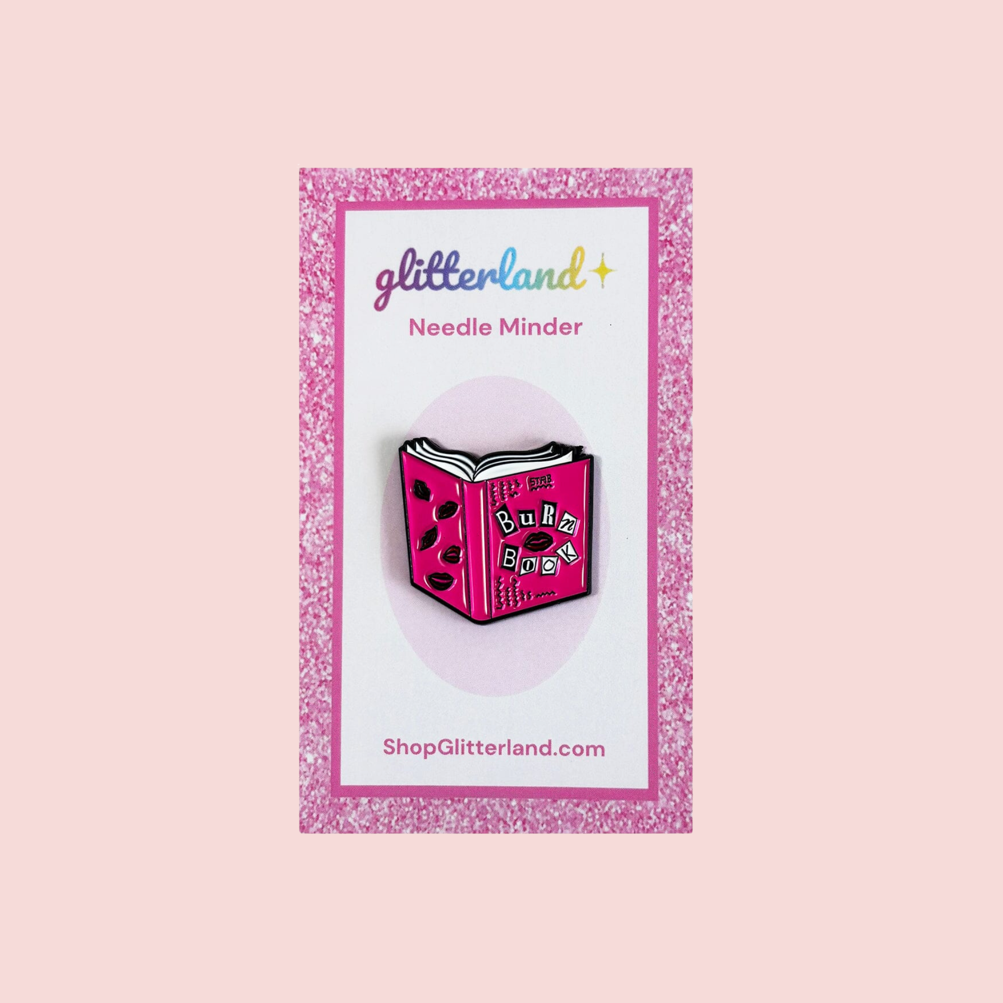 Mean Book Needle Minder Magnet