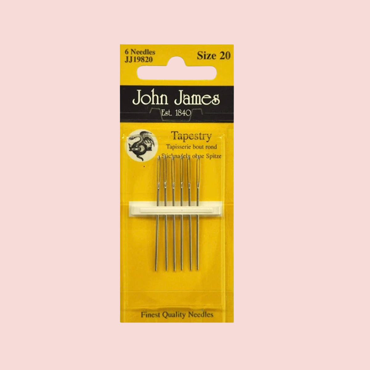 JJ Tapestry Size 20 Tapestry Needles