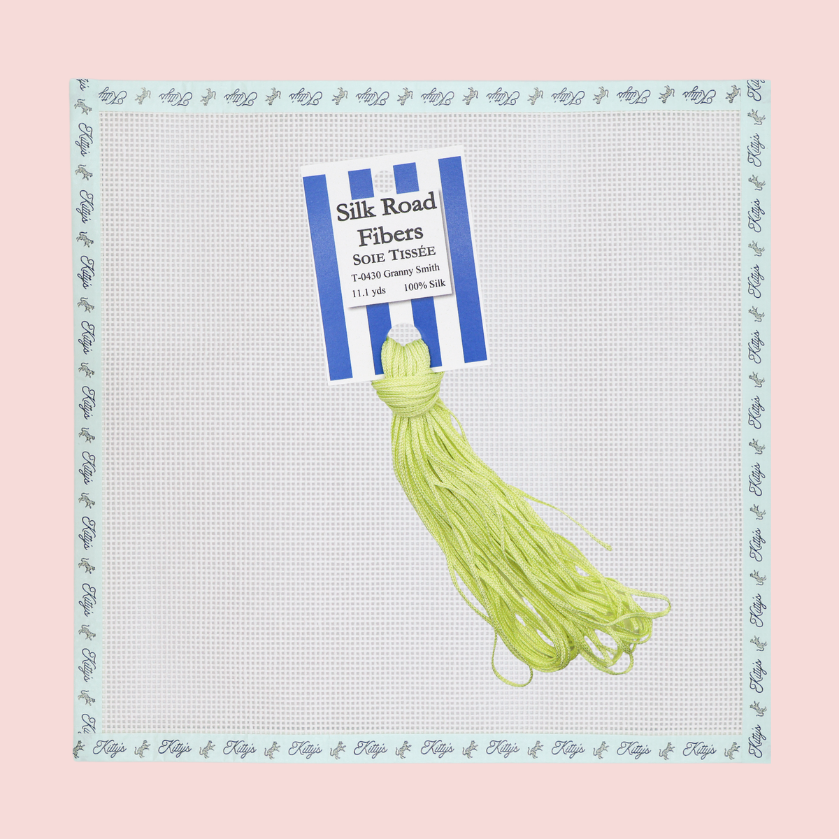 Soie Tissee-Granny Smith (T-0430)