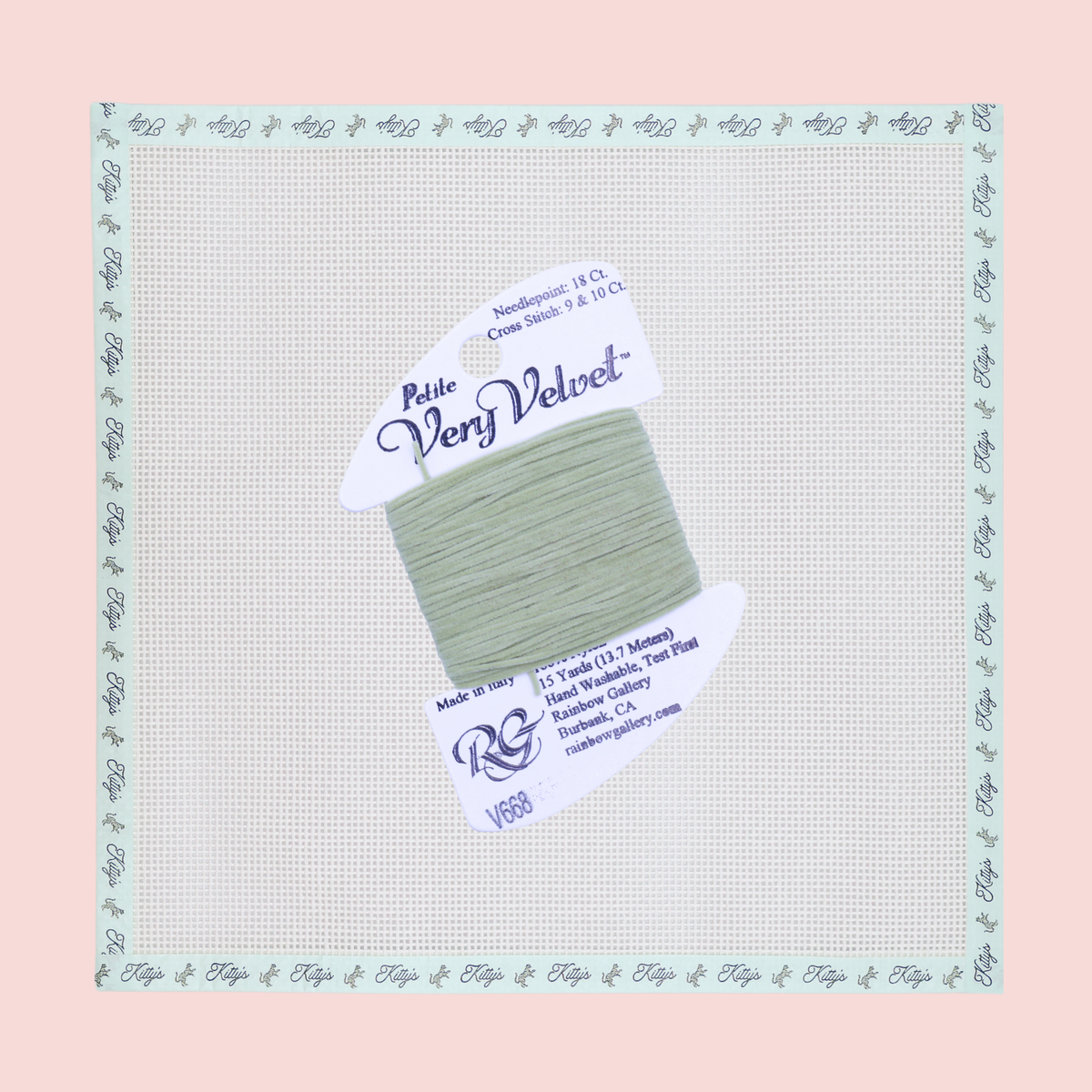 Petite Very Velvet V668-Light Olive