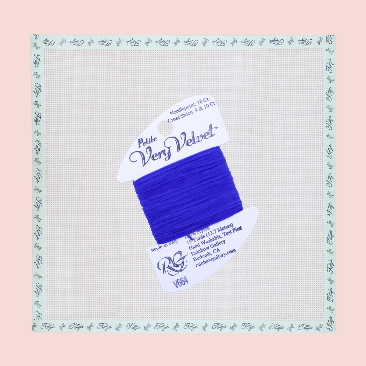 Petite Very Velvet V664-Indigo Blue