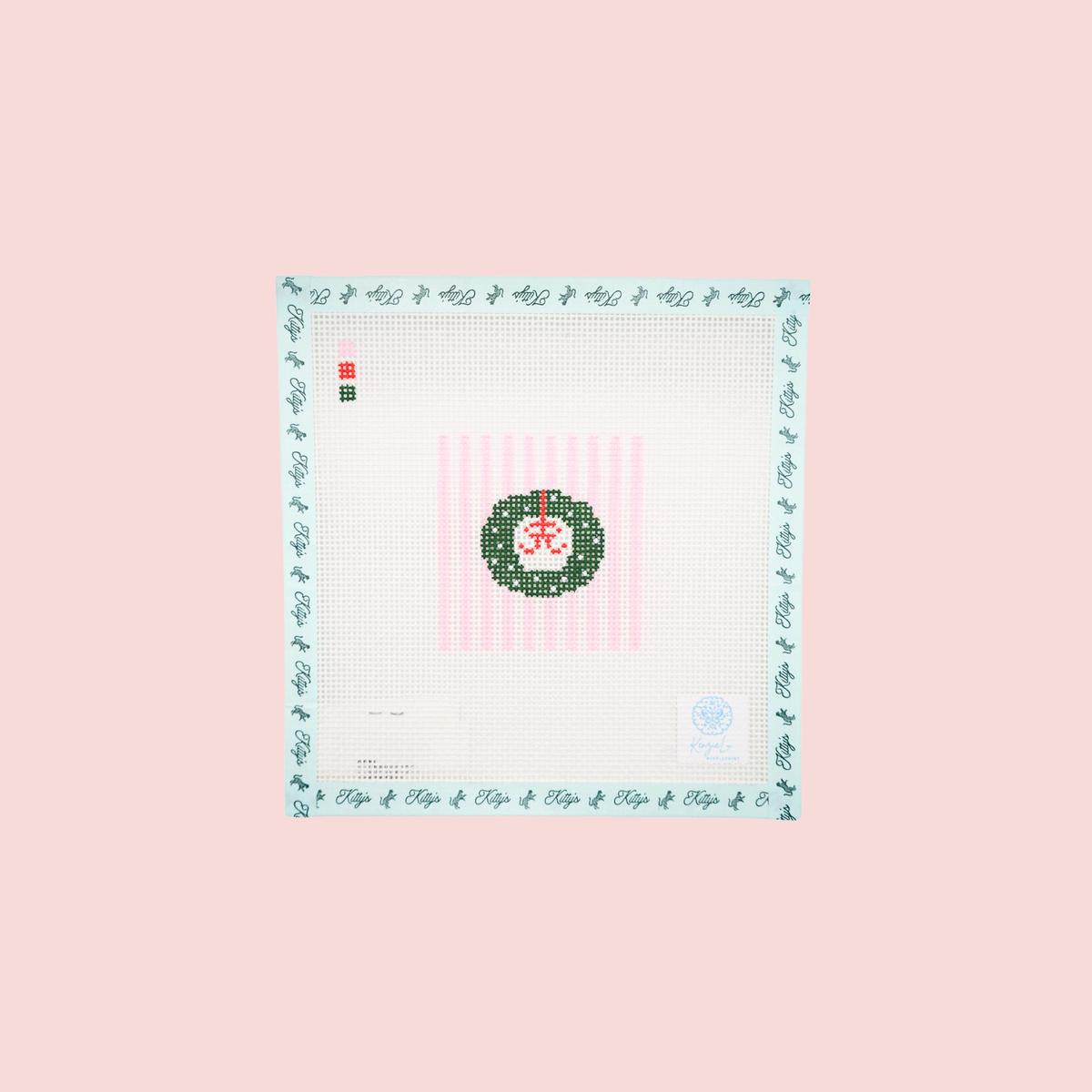 Preppy Wreath
