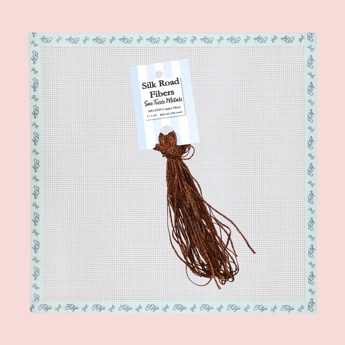 Soie Tissee Metals-Copper Muse (MG-0209)