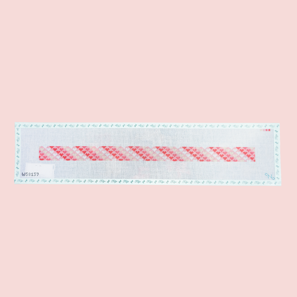 Tiny Hearts Dog Collar Canvas