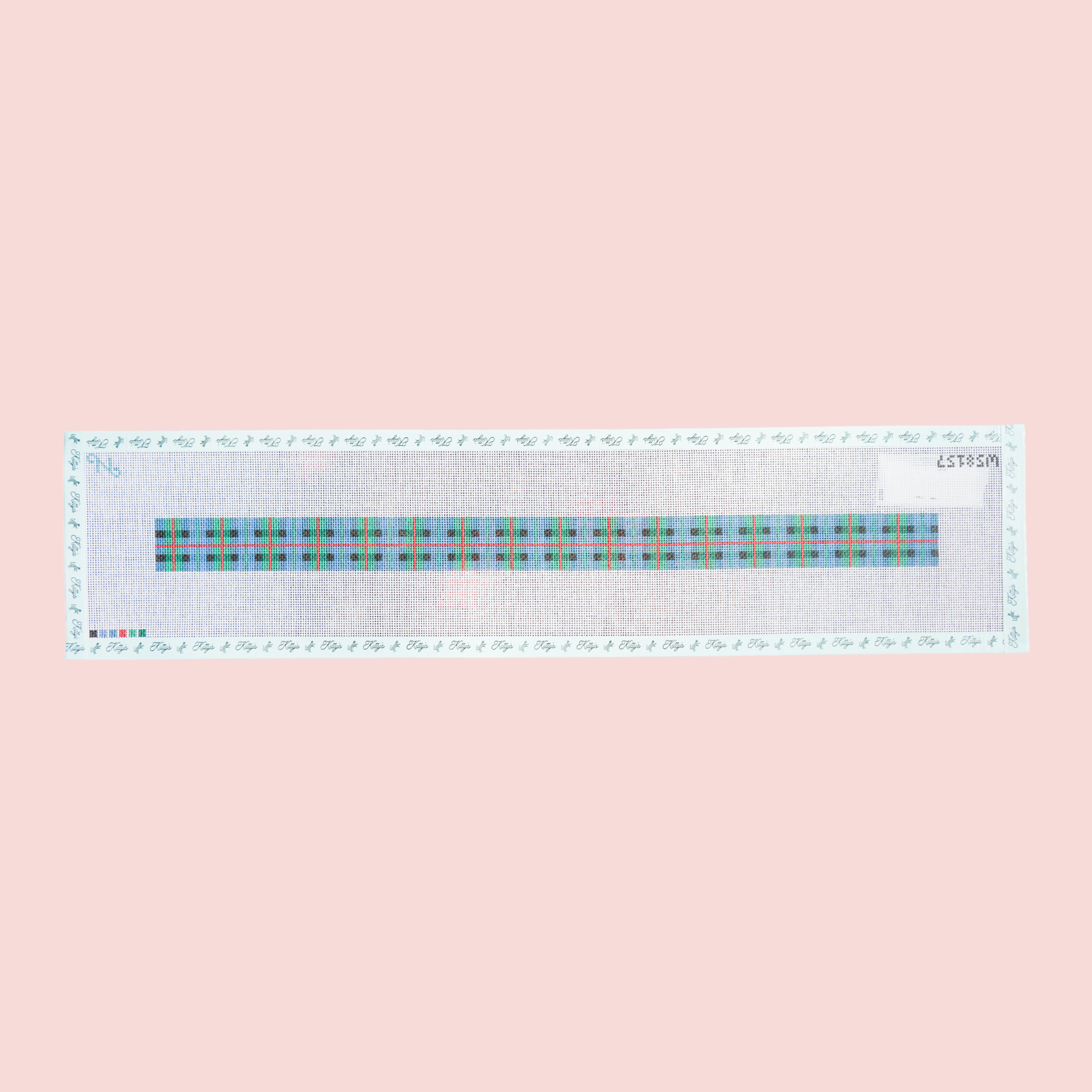 Gunn Tartan Dog Collar Canvas