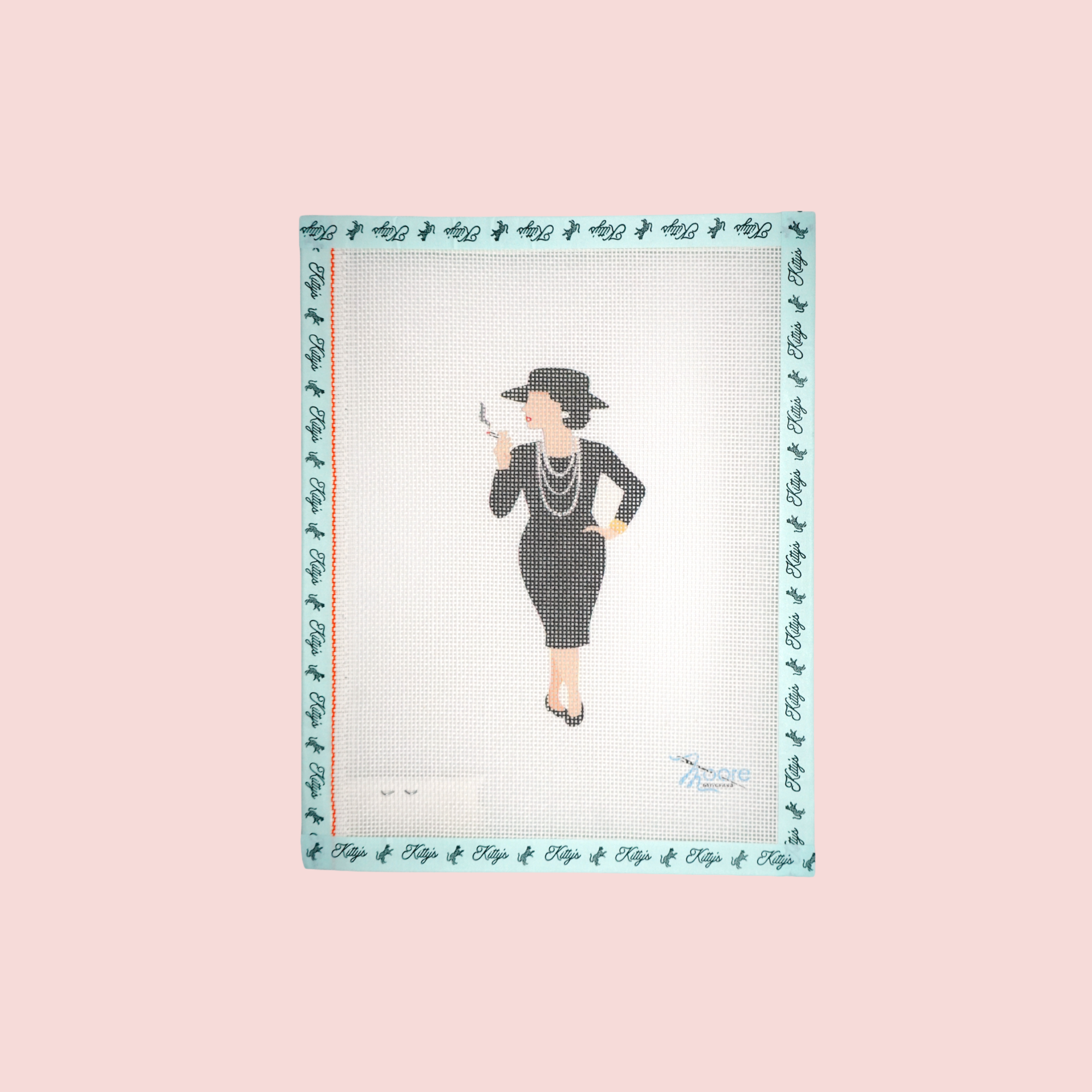 Coco Chanel Needlepoint Canvas