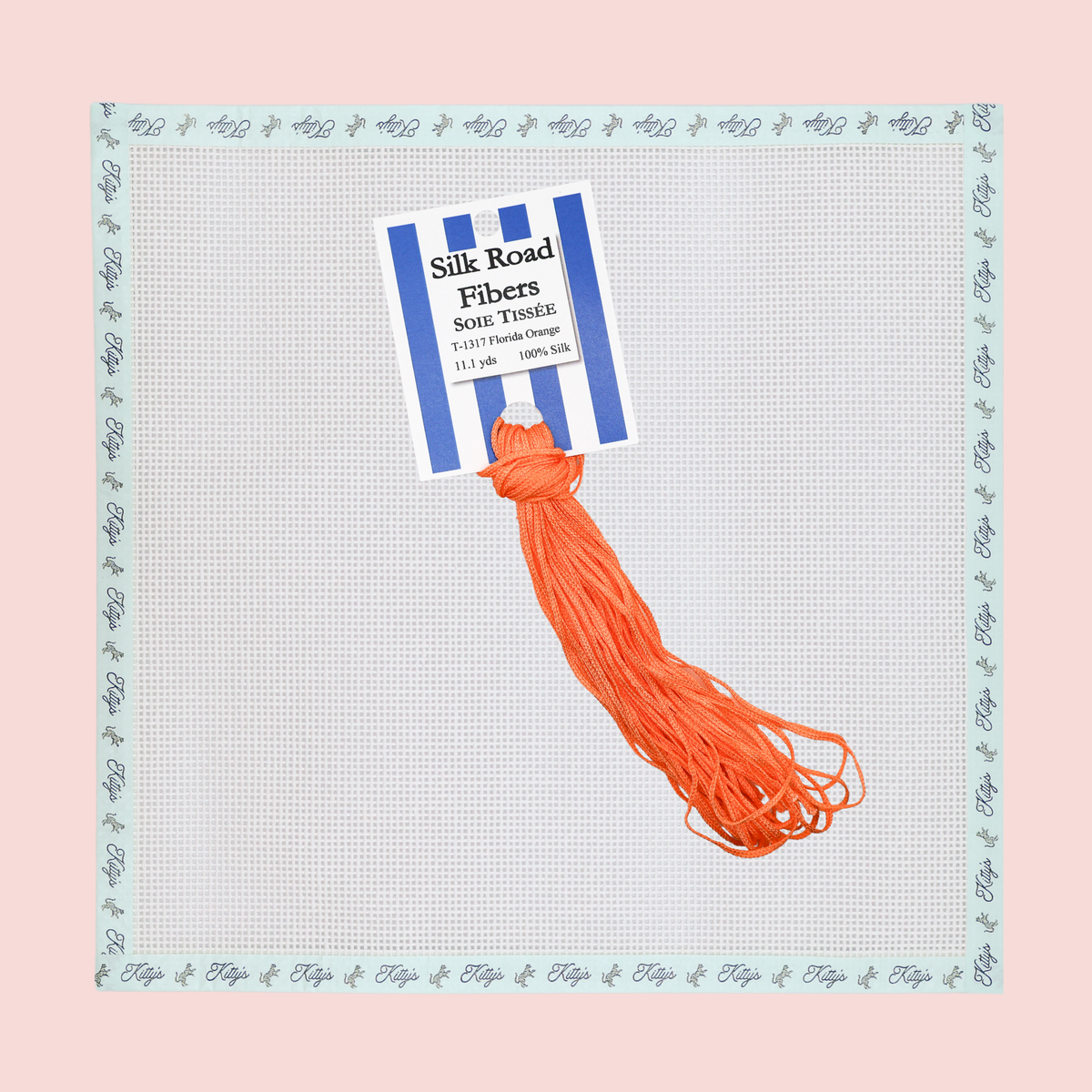 Soie Tissee-Florida Orange (T-1317)