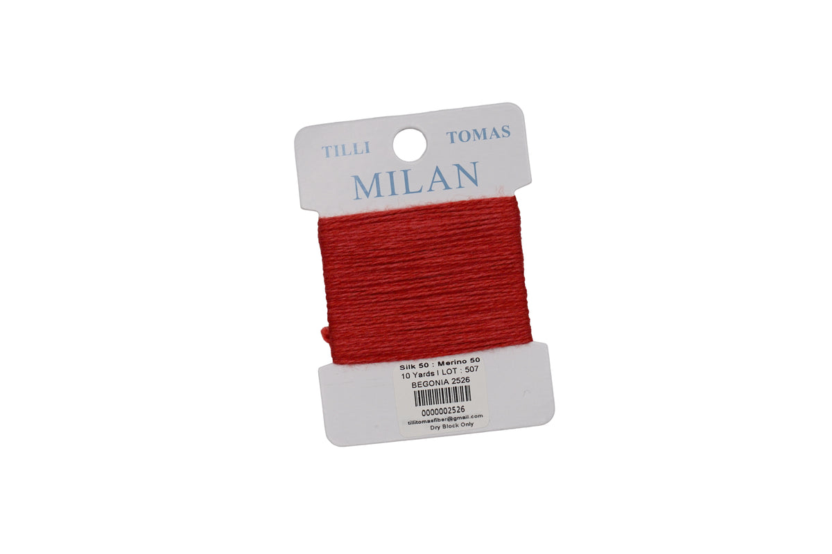 Milan Cards - 2526 Begonia