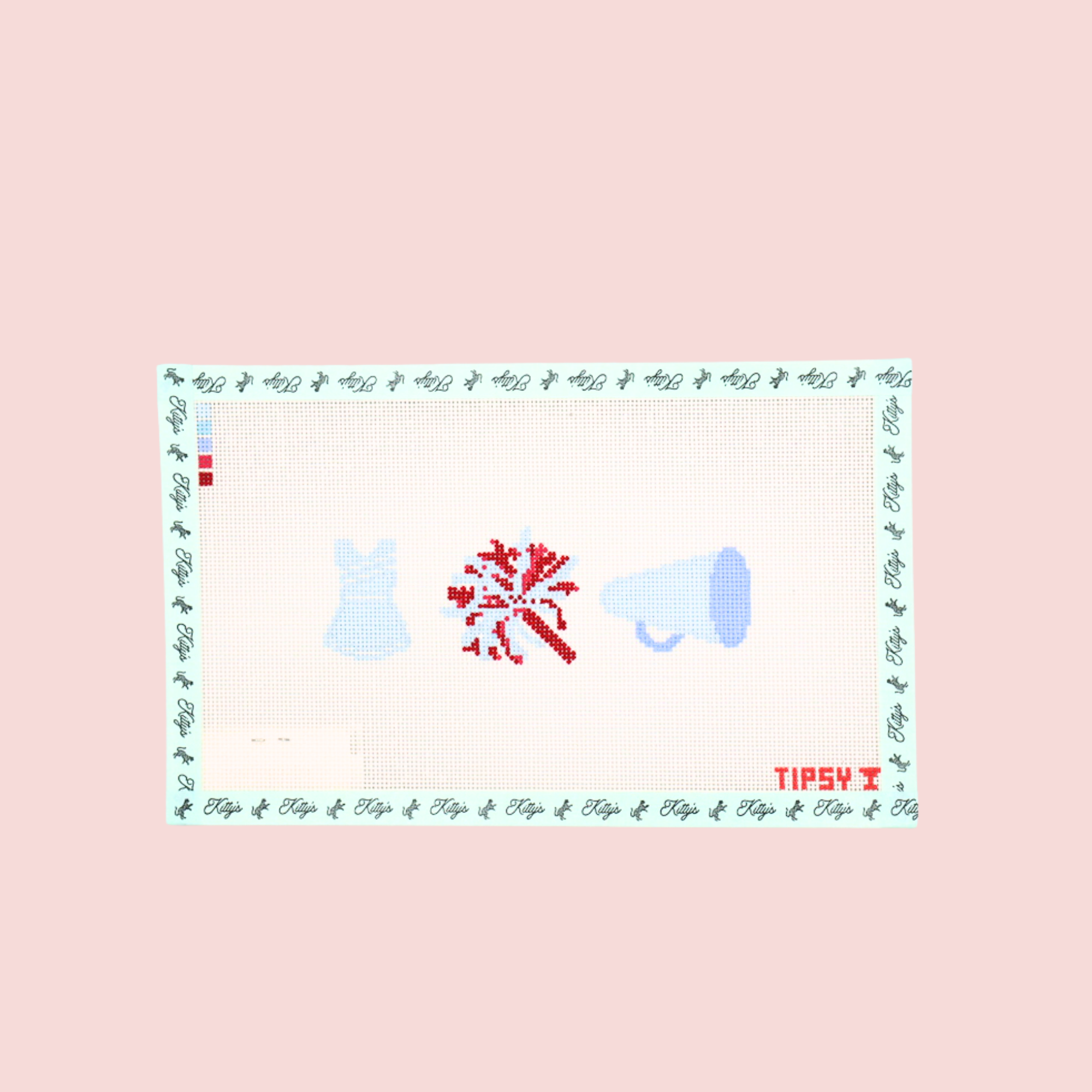 Cheer Trio Needlepoint Canvas