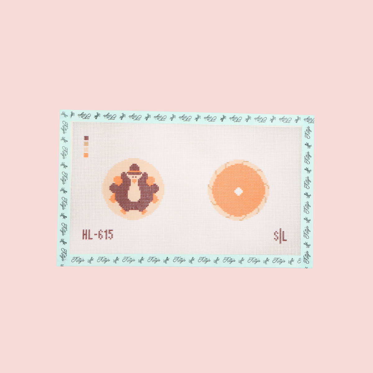 Thanksgiving Cookie Double Ornament