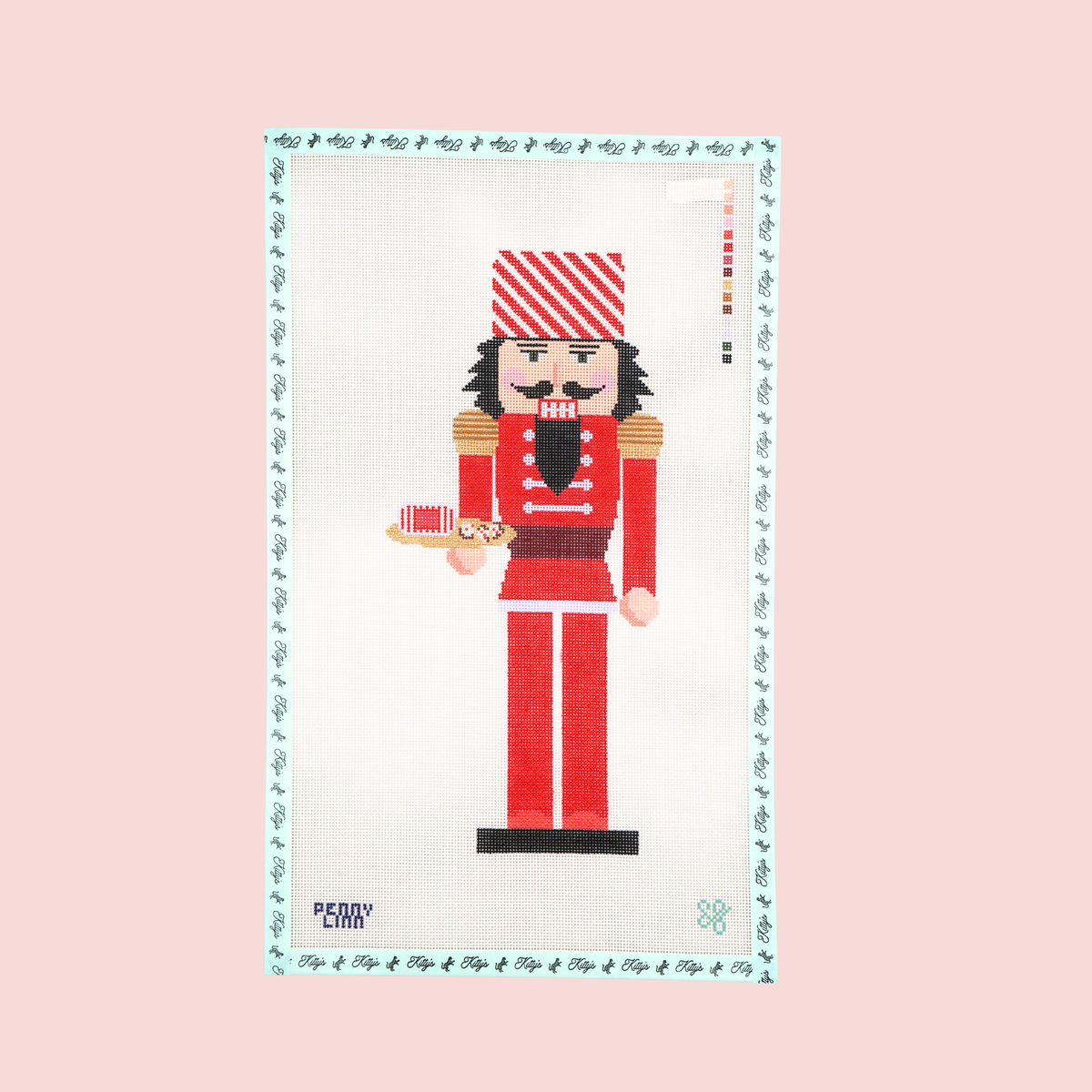 Peppermint Bark Nutcracker
