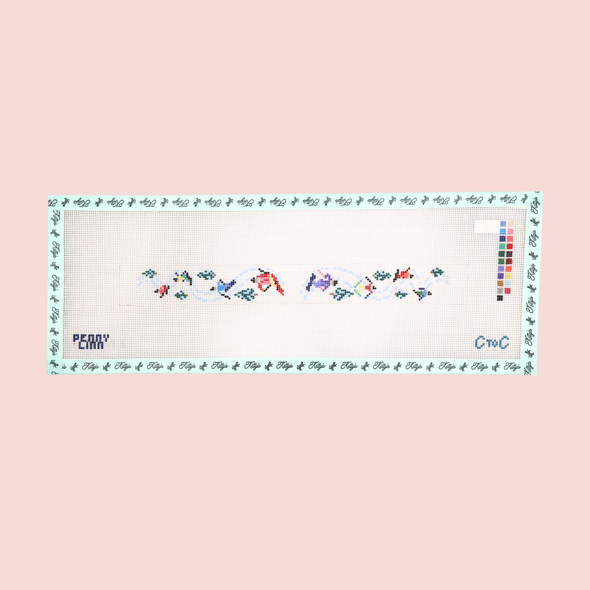 Ski Slope Keychain