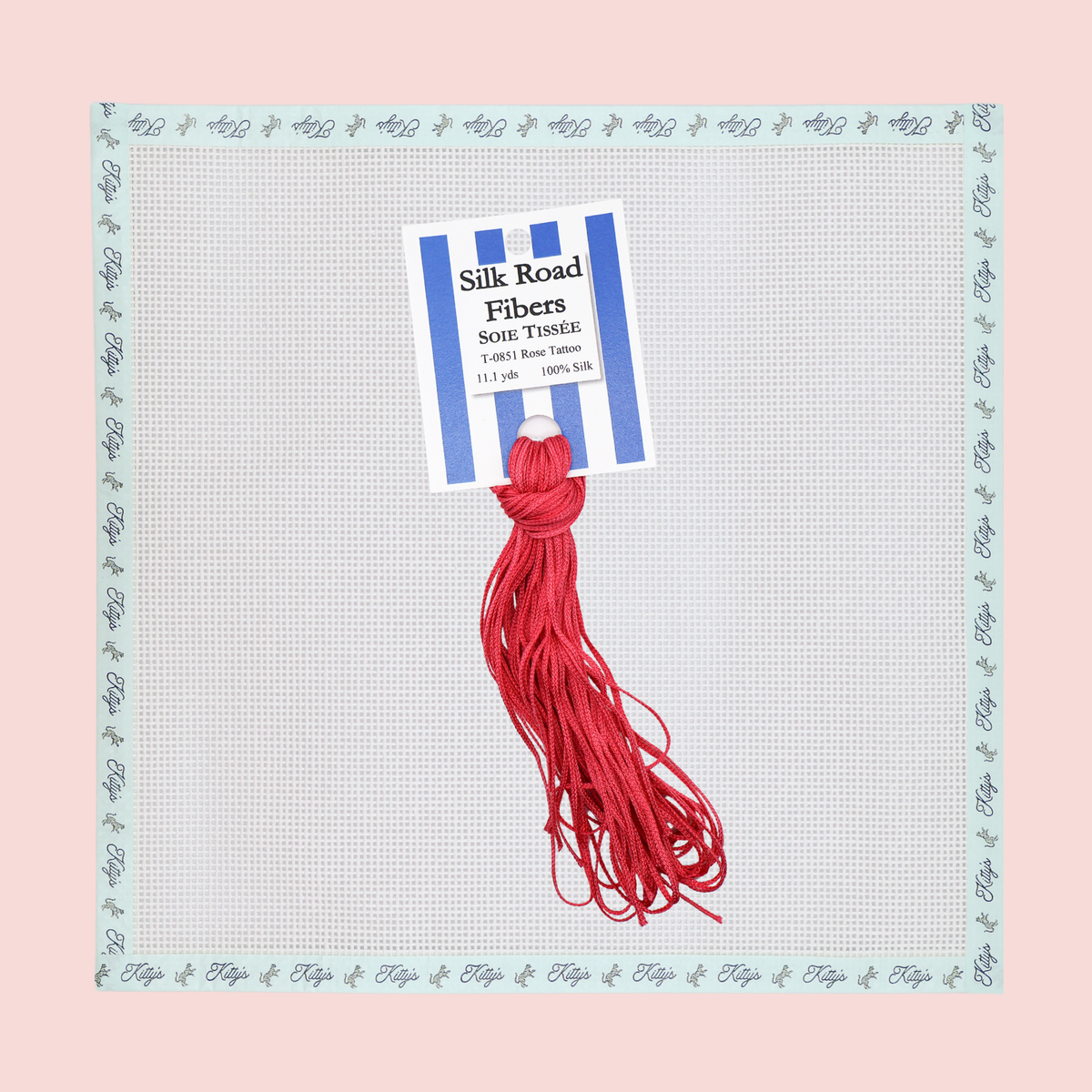 Soie Tissee-Rose Tattoo (T-0851)