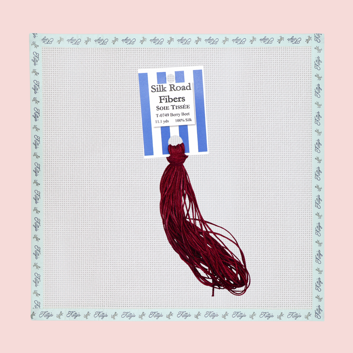 Soie Tissee-Berry Beet (T-0749)