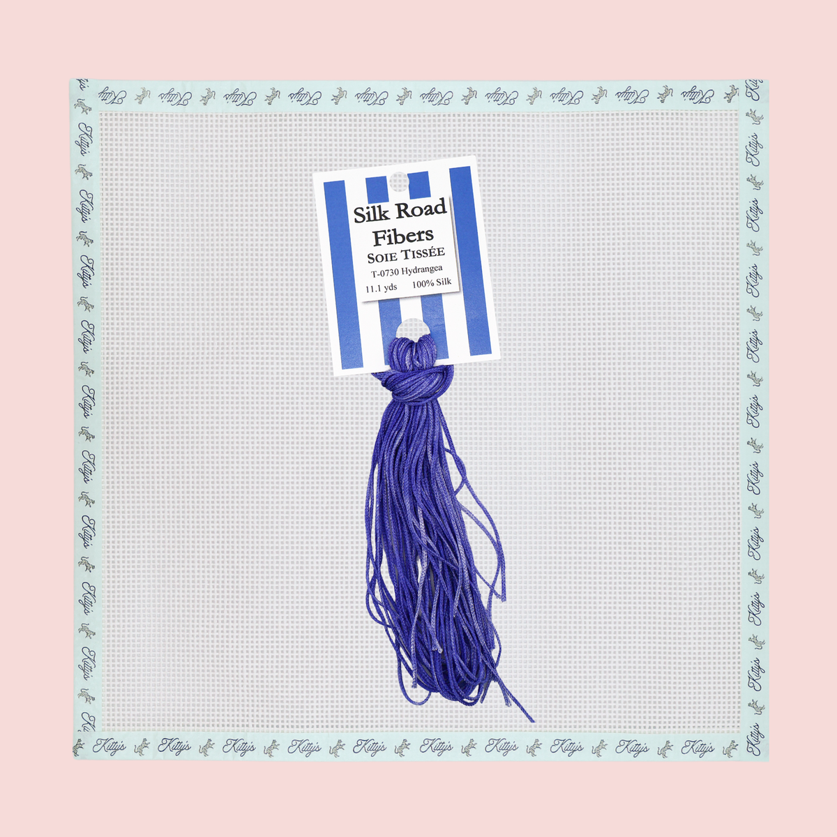 Soie Tissee-Hydrangea (T-0730)