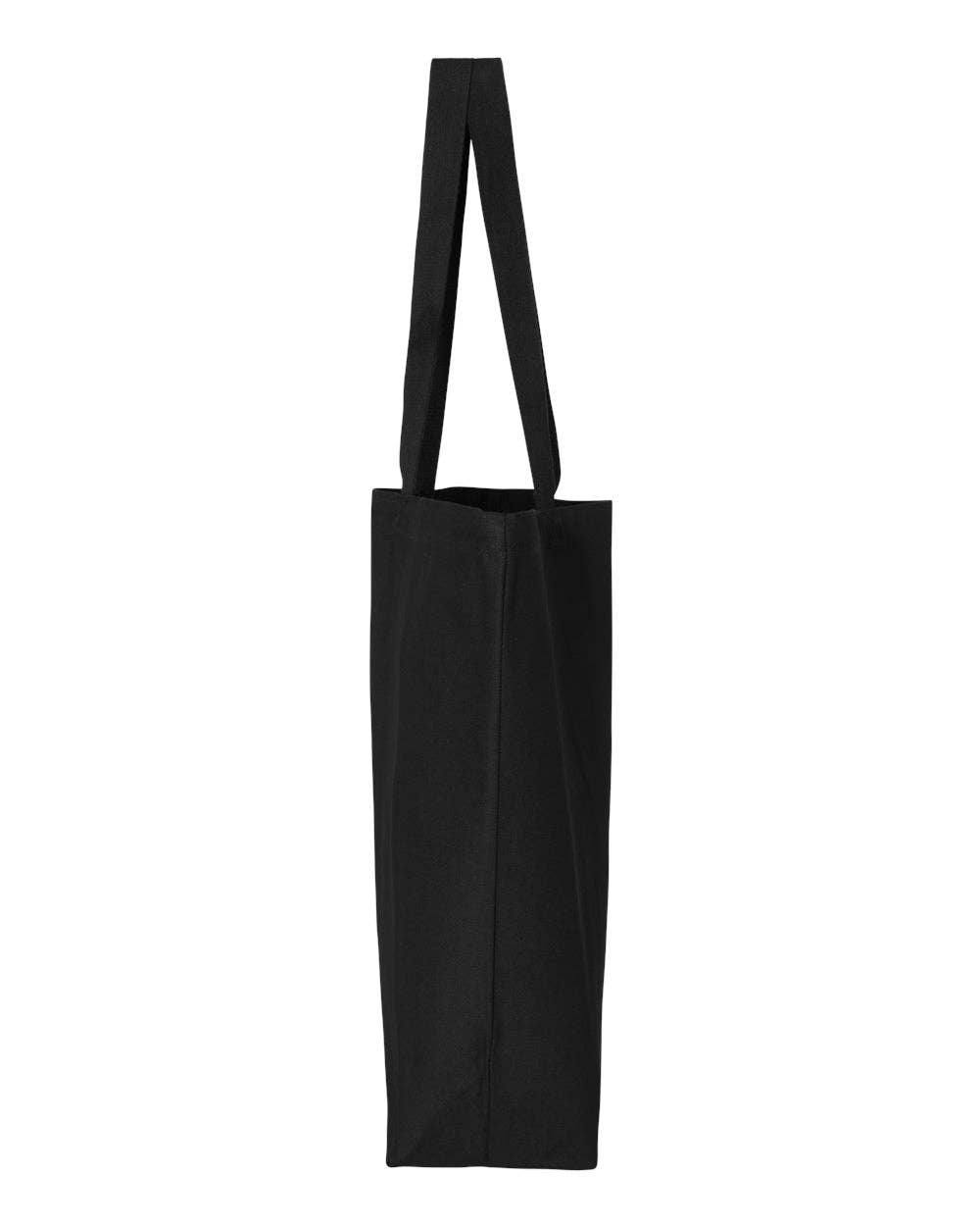 Q-Tees 25L Jumbo Tote, Heavy Cotton Canvas Tote Bag - Q600: Light Pink