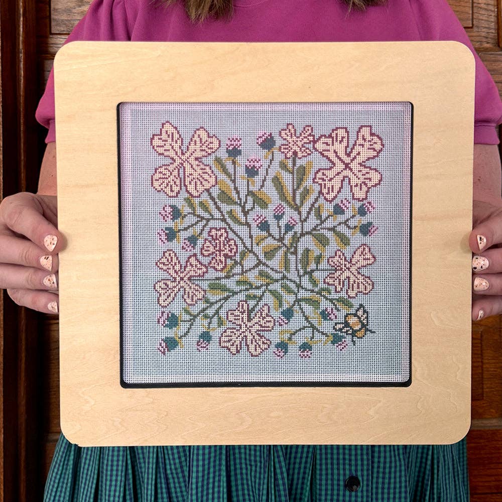 Square 8.5" x 8.5" Needlepoint Stretcher Frame