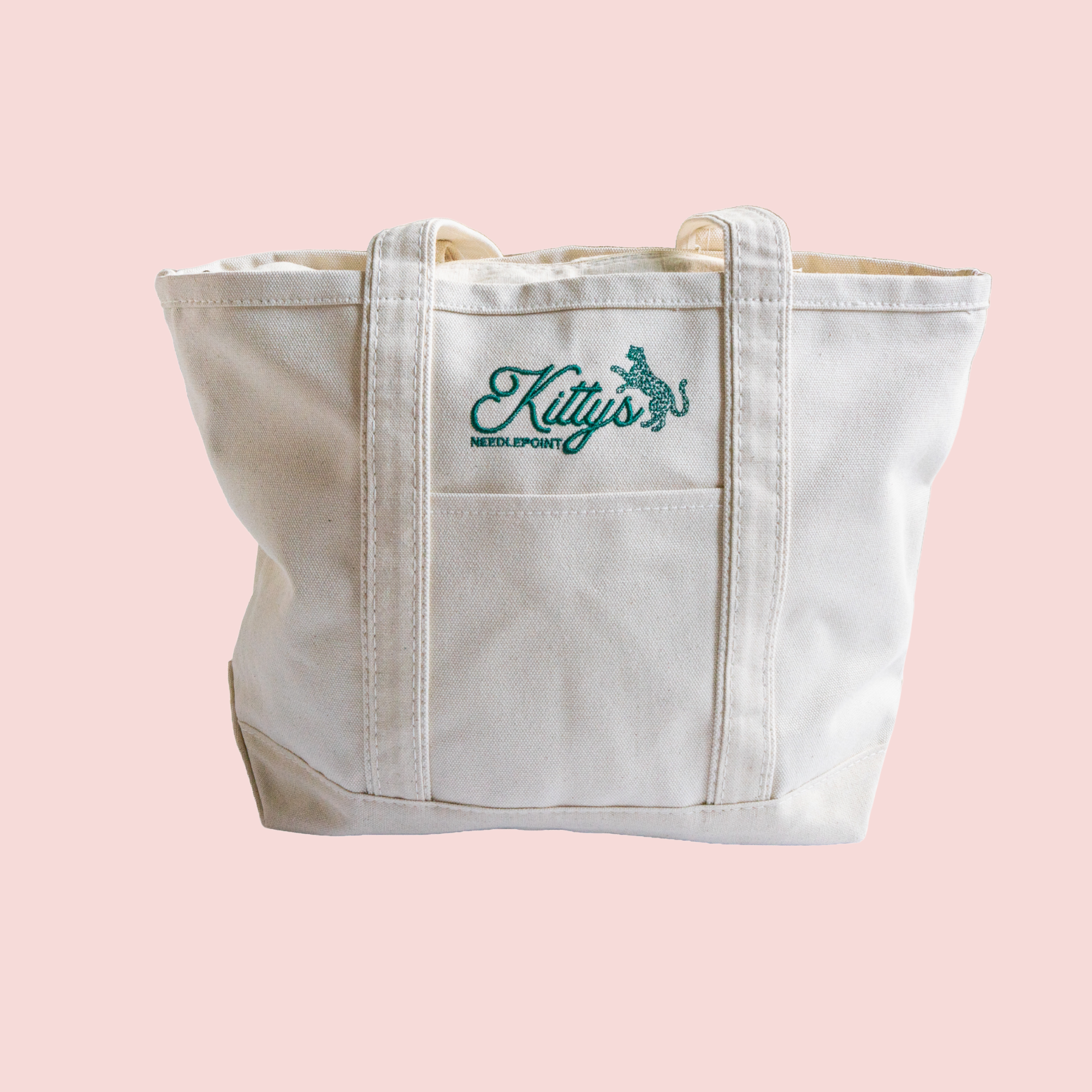 Kitty's Needlepoint Classic Tote