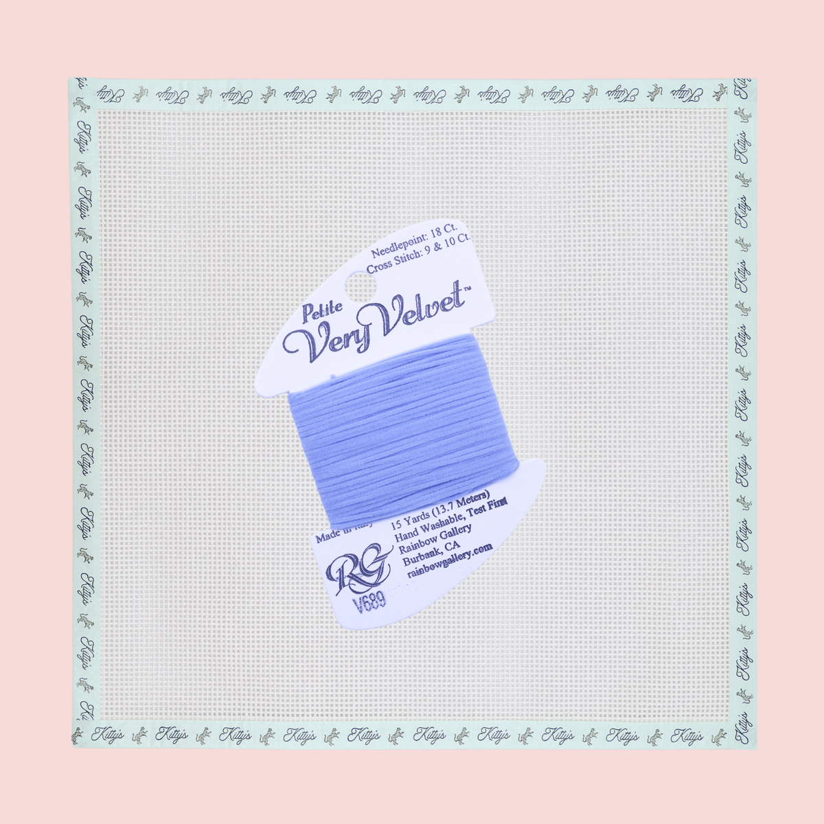 Petite Very Velvet V689-Blue Bell