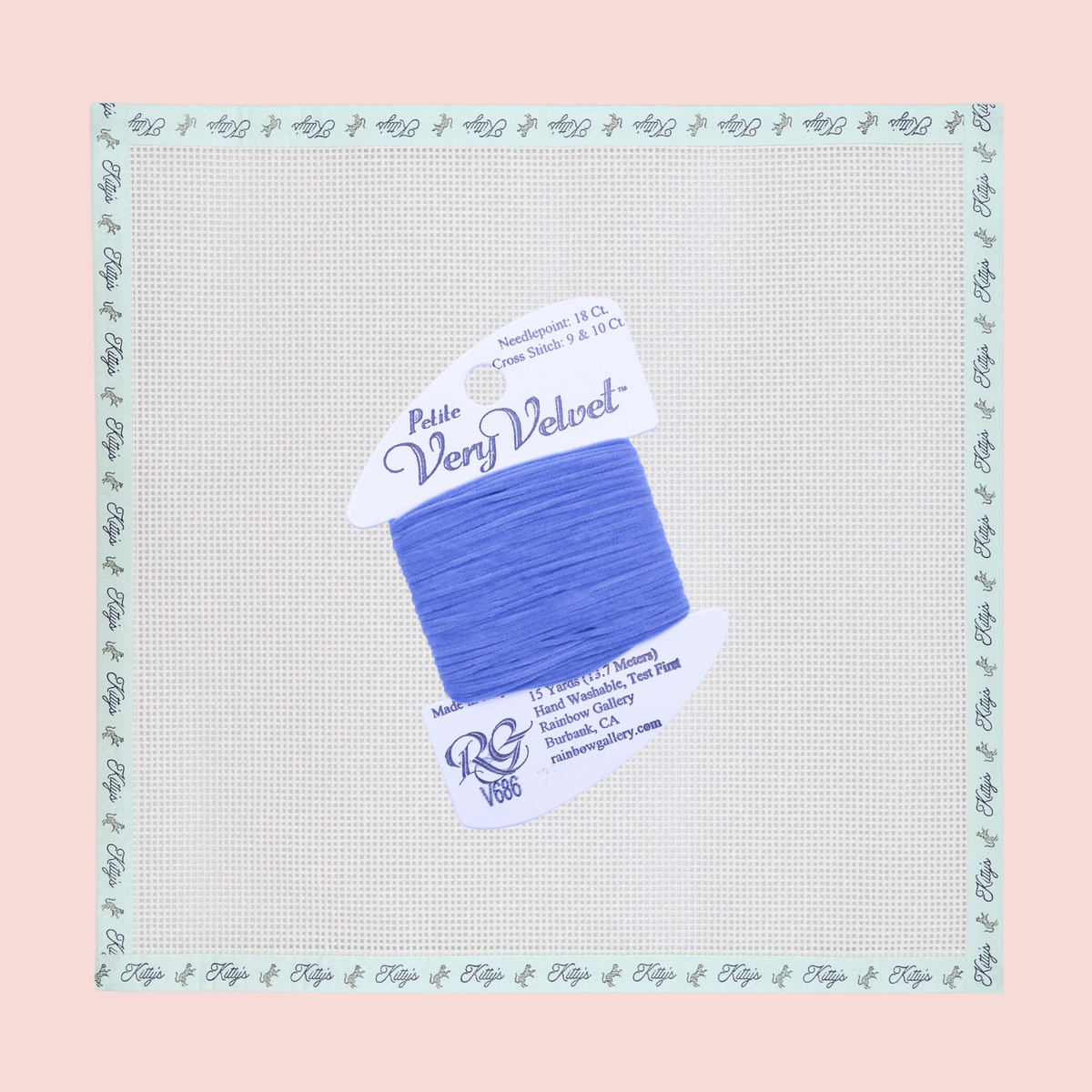 Petite Very Velvet V686-Wedgwood