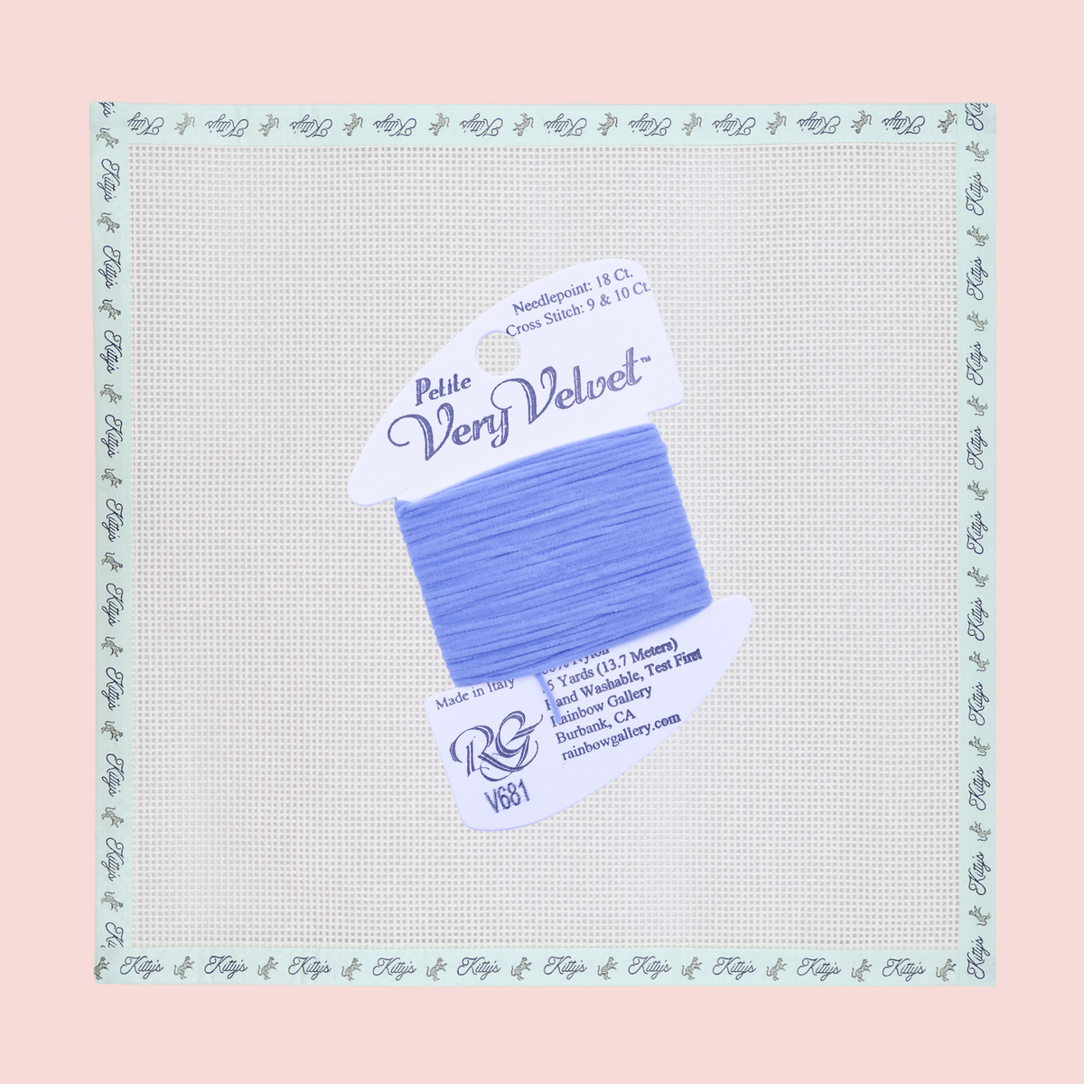 Petite Very Velvet V681-Sky Blue