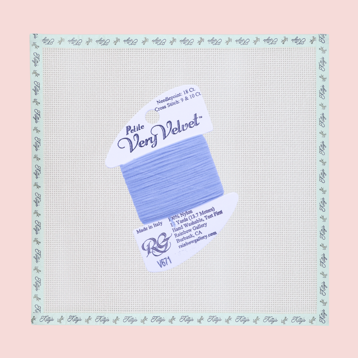 Petite Very Velvet V671-Powder Blue