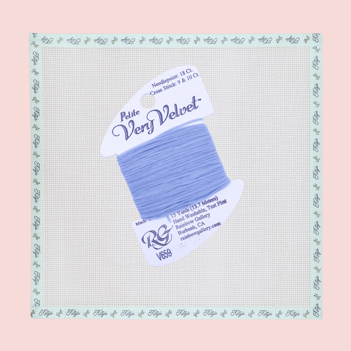 Petite Very Velvet V659-Pale Blue