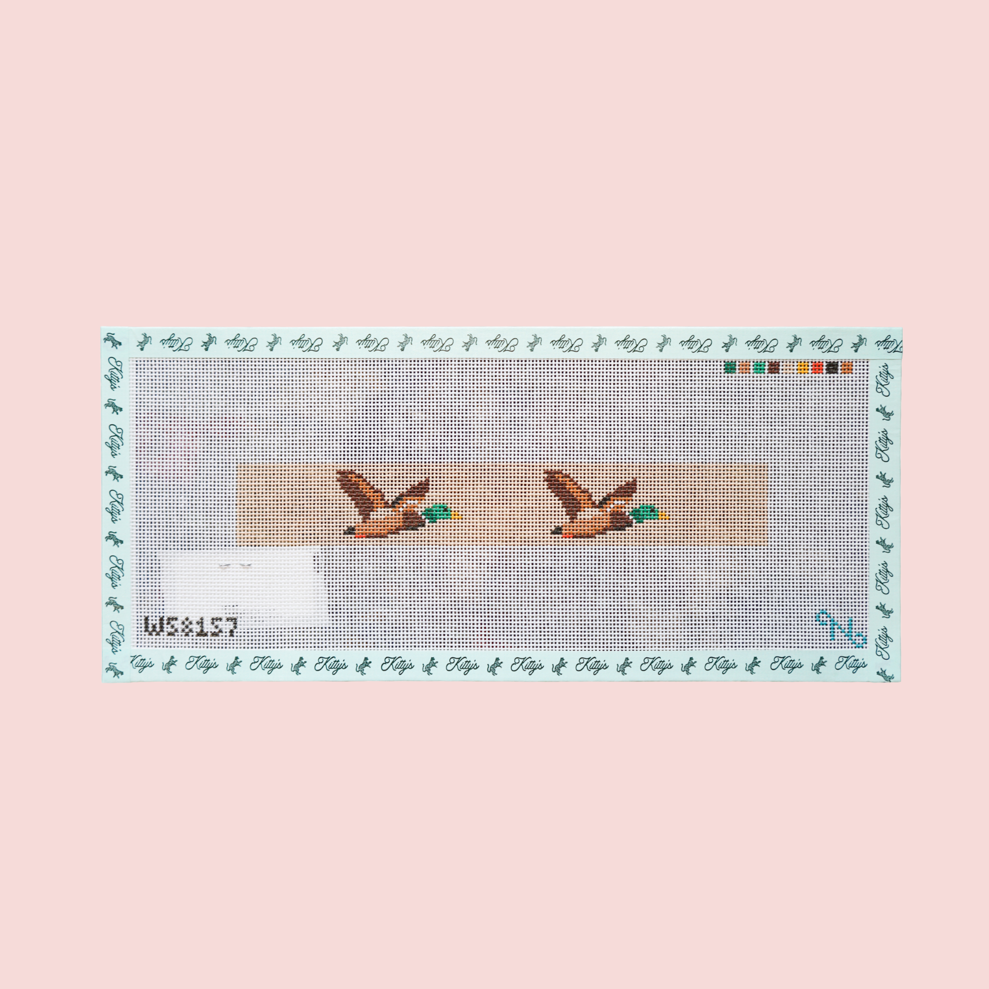Mallard Key Fob Canvas