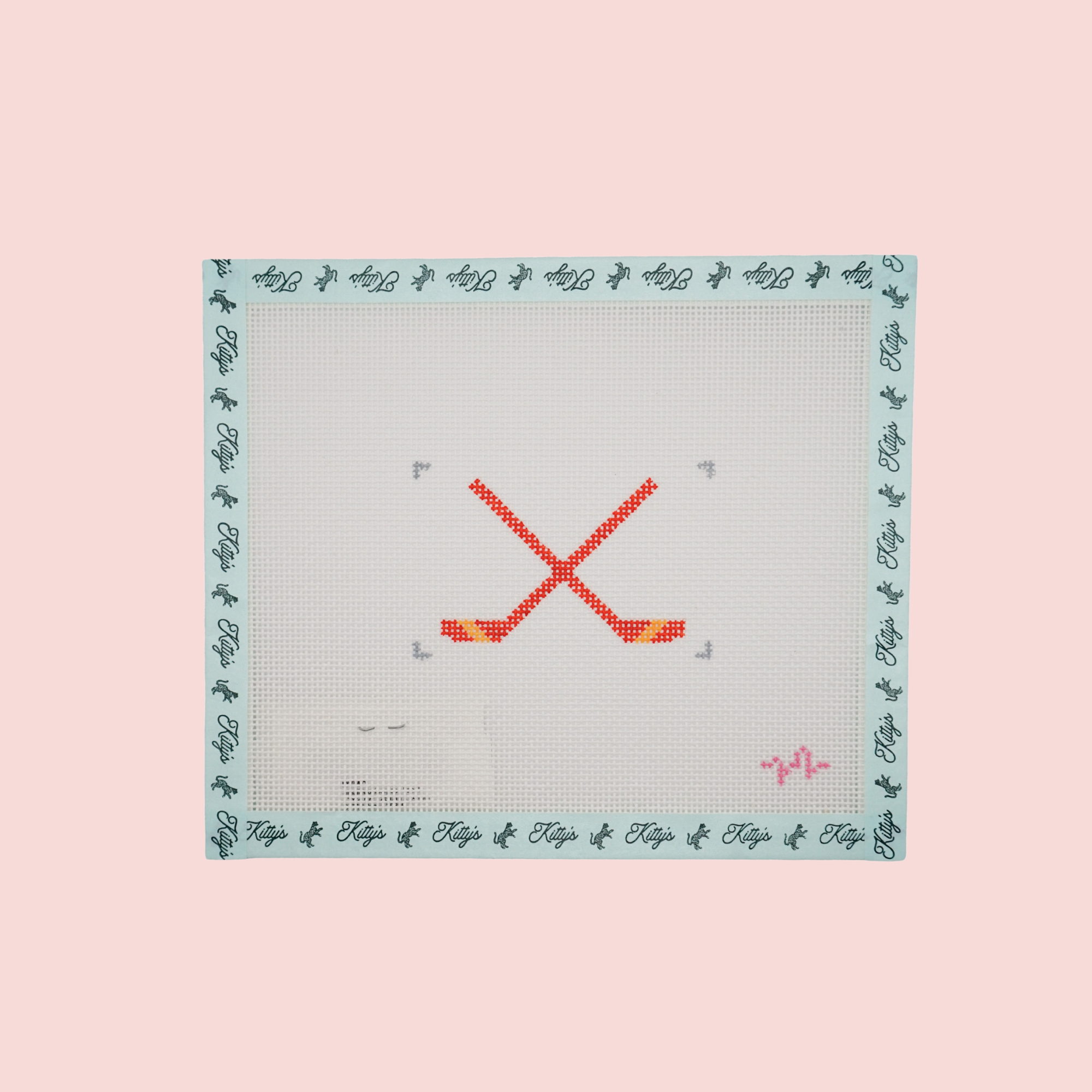 Crossed Hockey Sticks