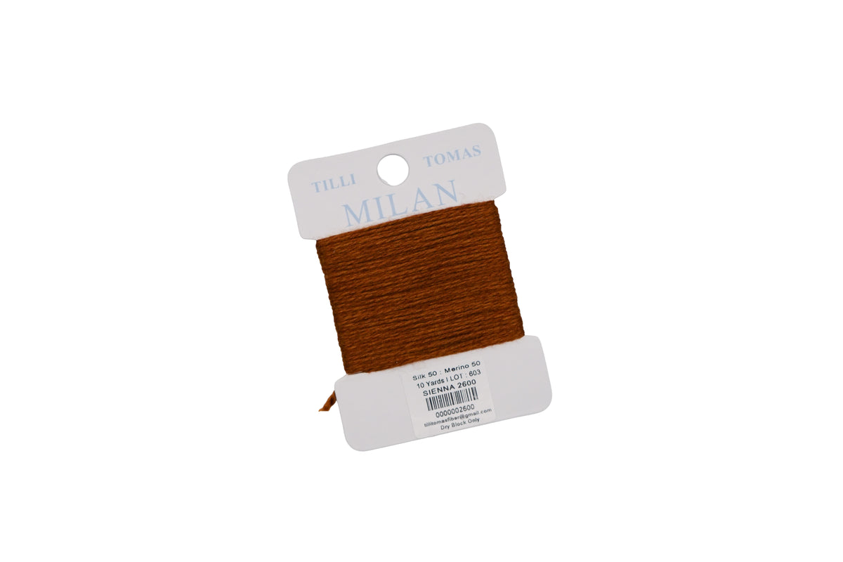 Milan Cards - 2600 Sienna