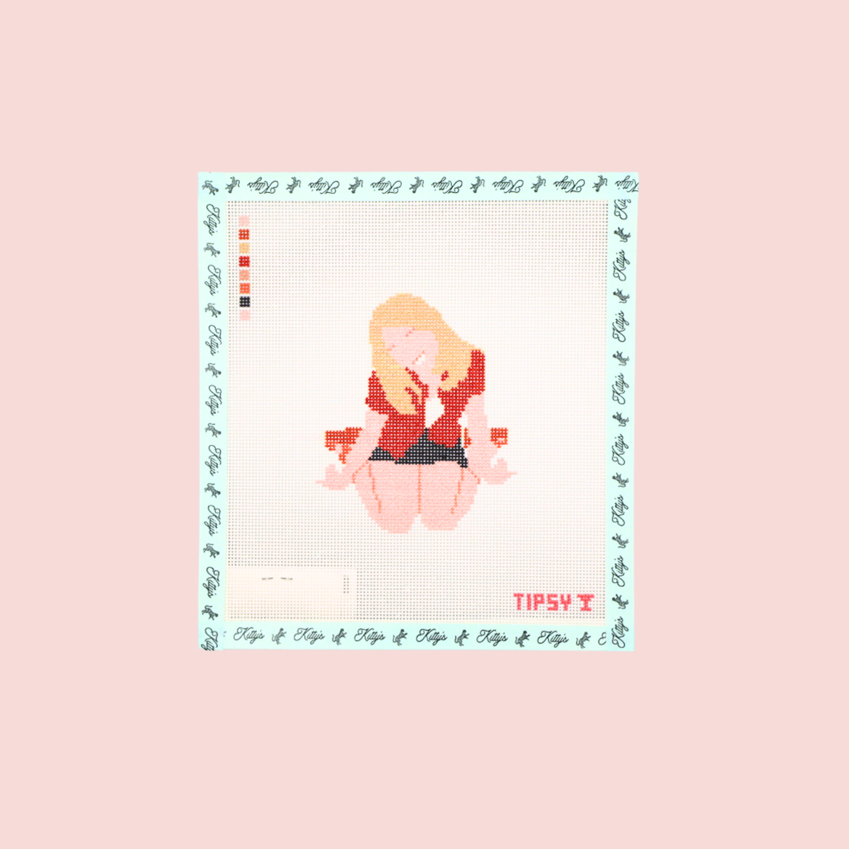 Pop Icon Needlepoint Canvas