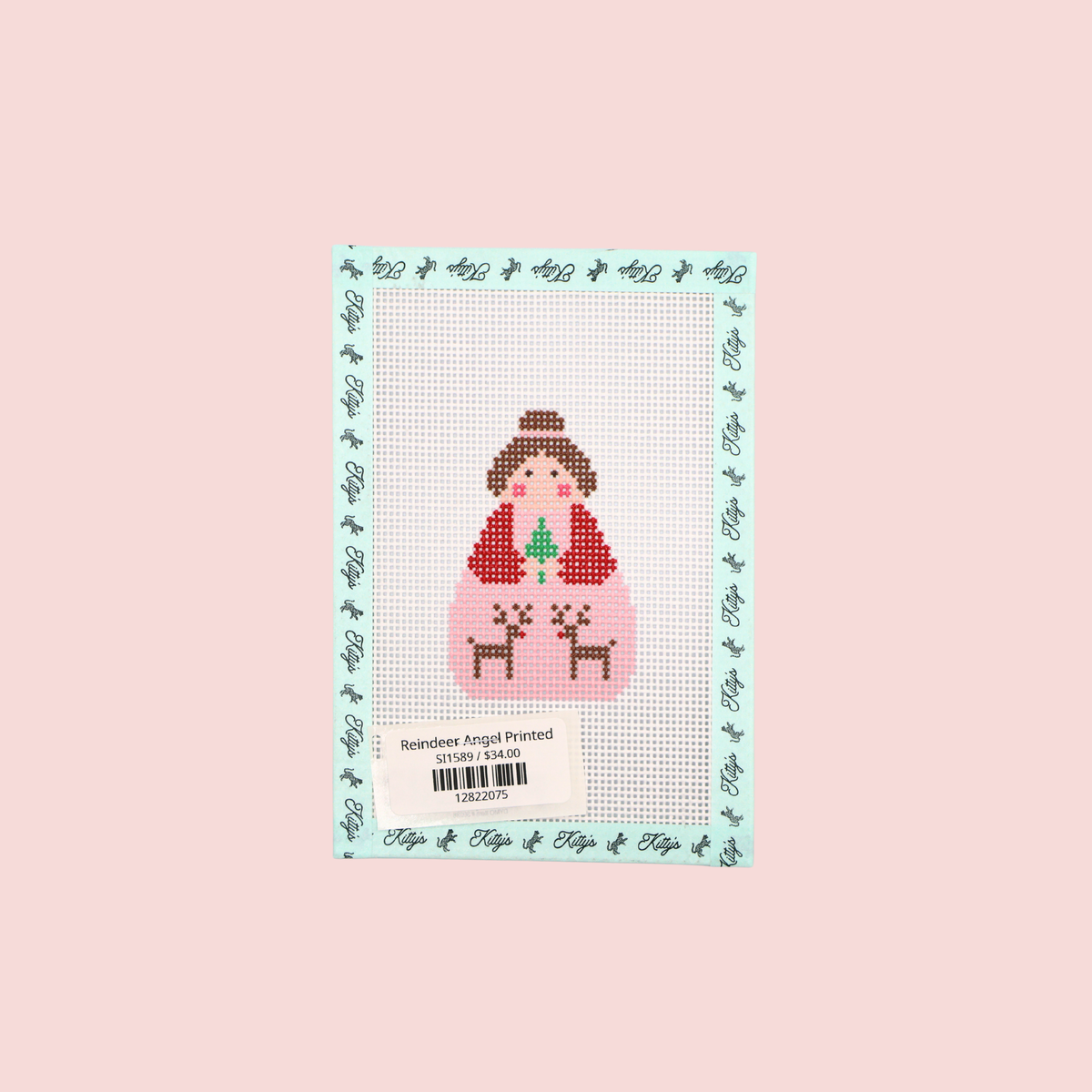 Reindeer Angel Printed