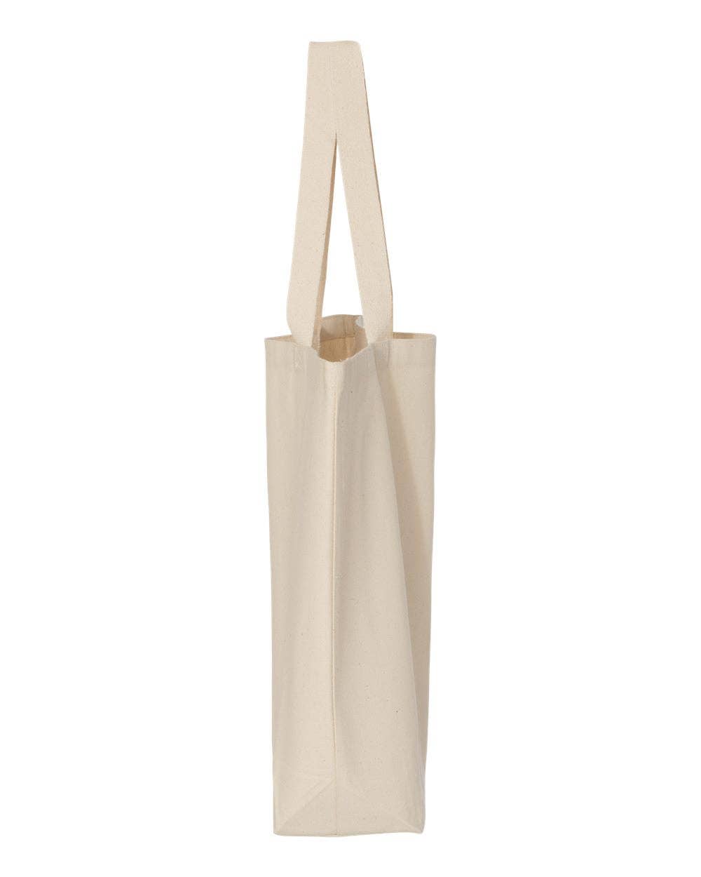 Q-Tees 25L Jumbo Tote, Heavy Cotton Canvas Tote Bag - Q600: Light Pink