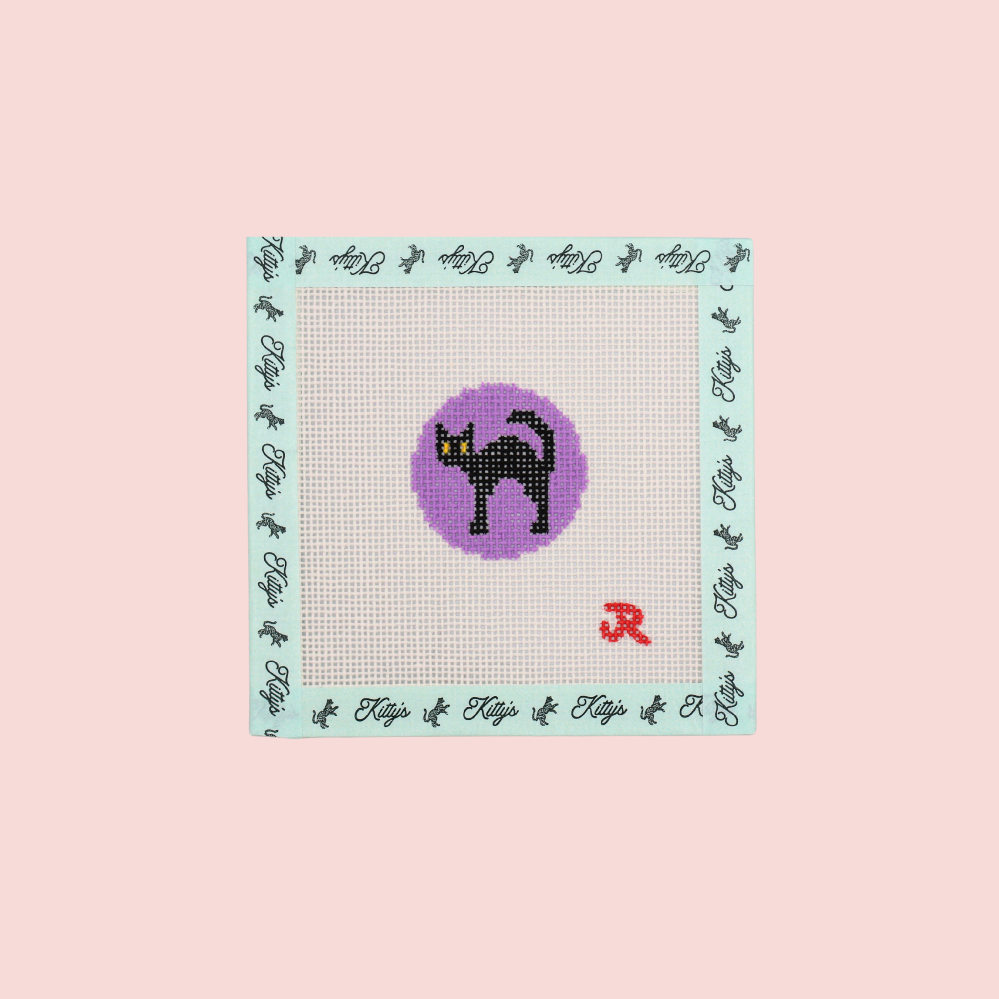 Black Cat Mini - Purple