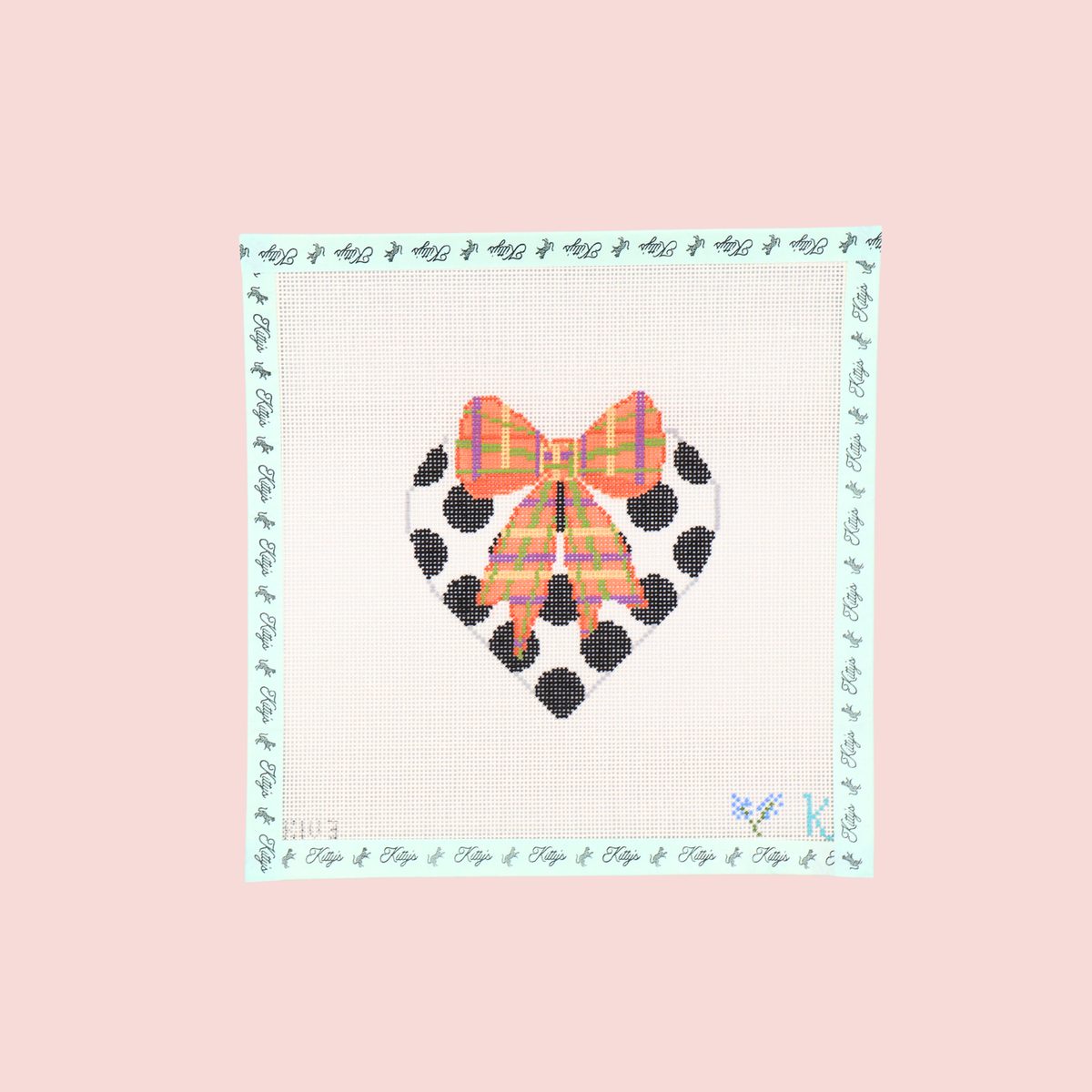 Heart & Bow - Orange