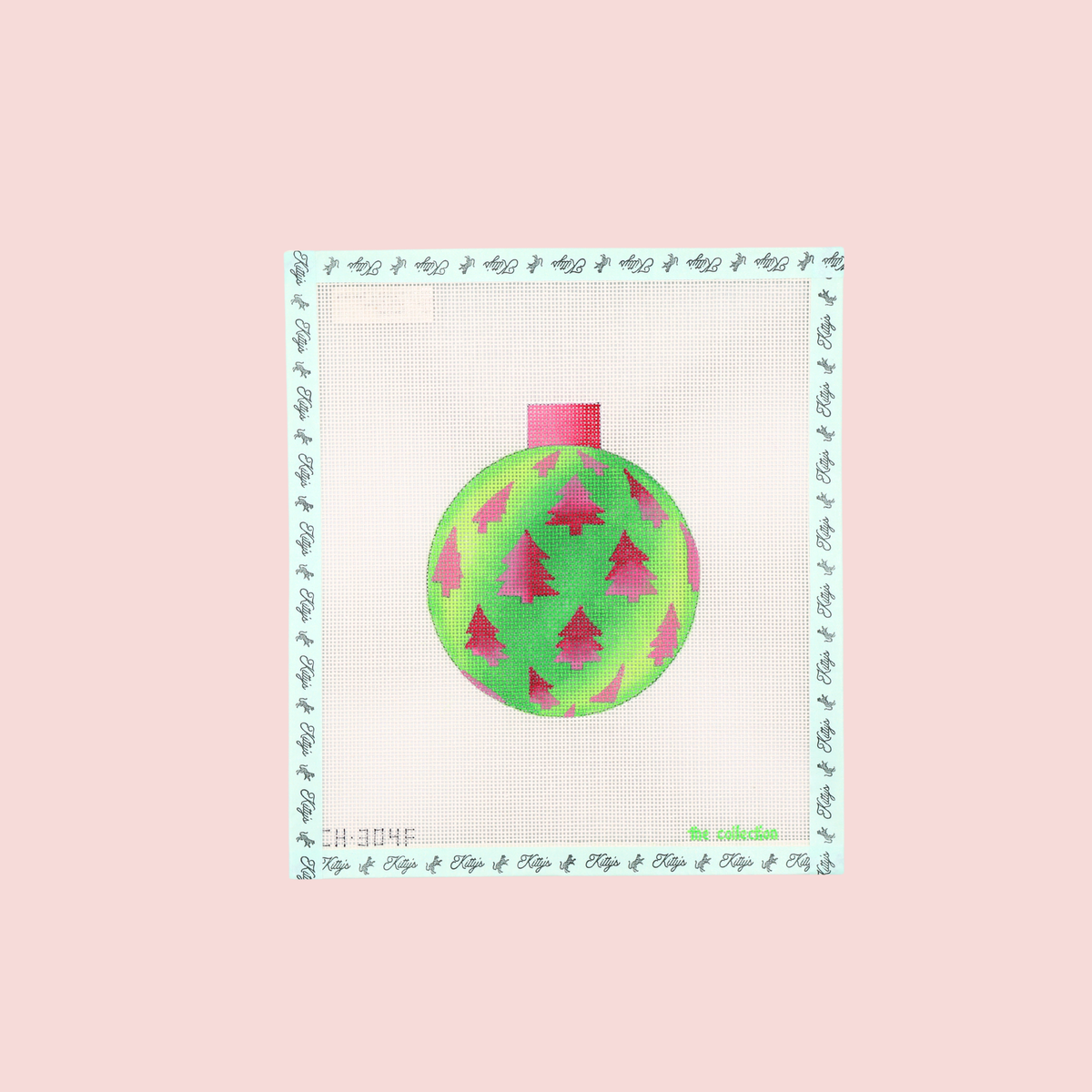 Green w/Pink Trees