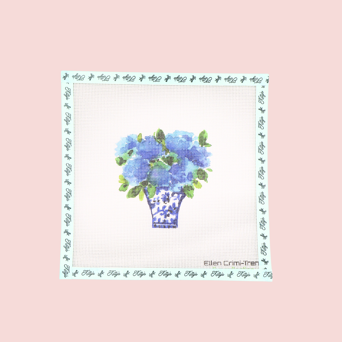 Chinoiserie Blue Flowers II