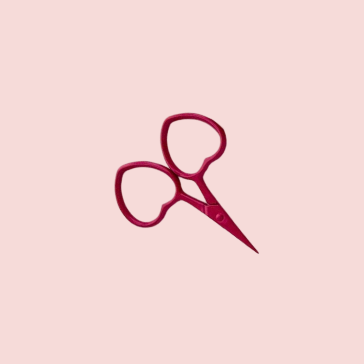 Small Heart Scissors: Magenta
