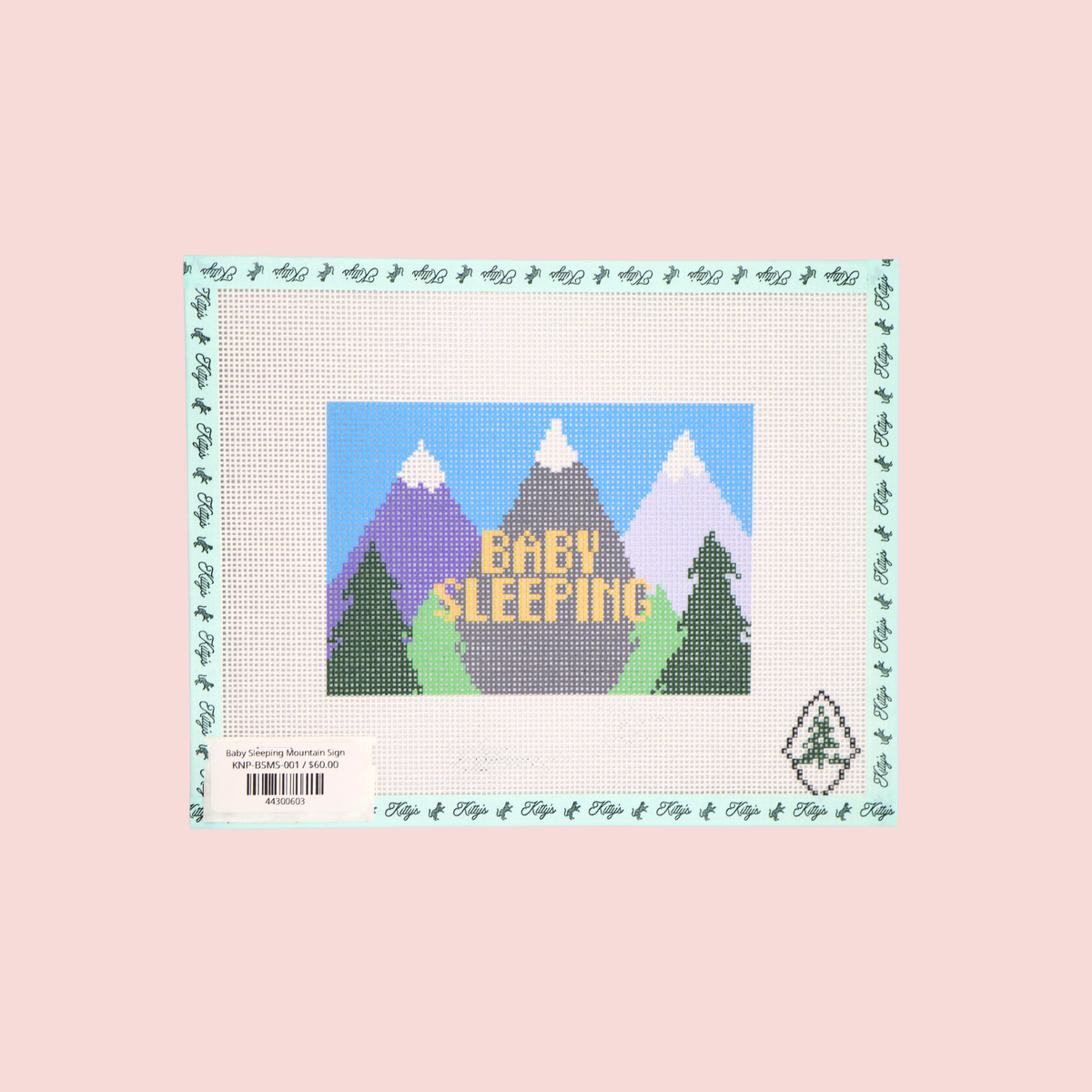Baby Sleeping Mountain Sign