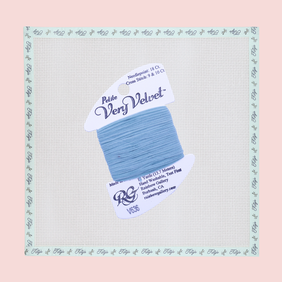 Petite Very Velvet V636-Light Sea Green