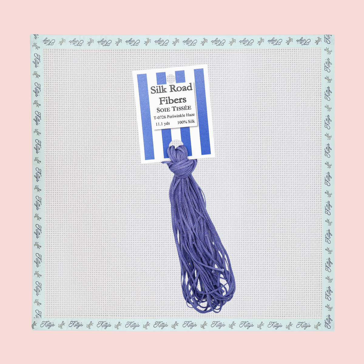 Soie Tissee-Periwinkle Haze (T-0726)