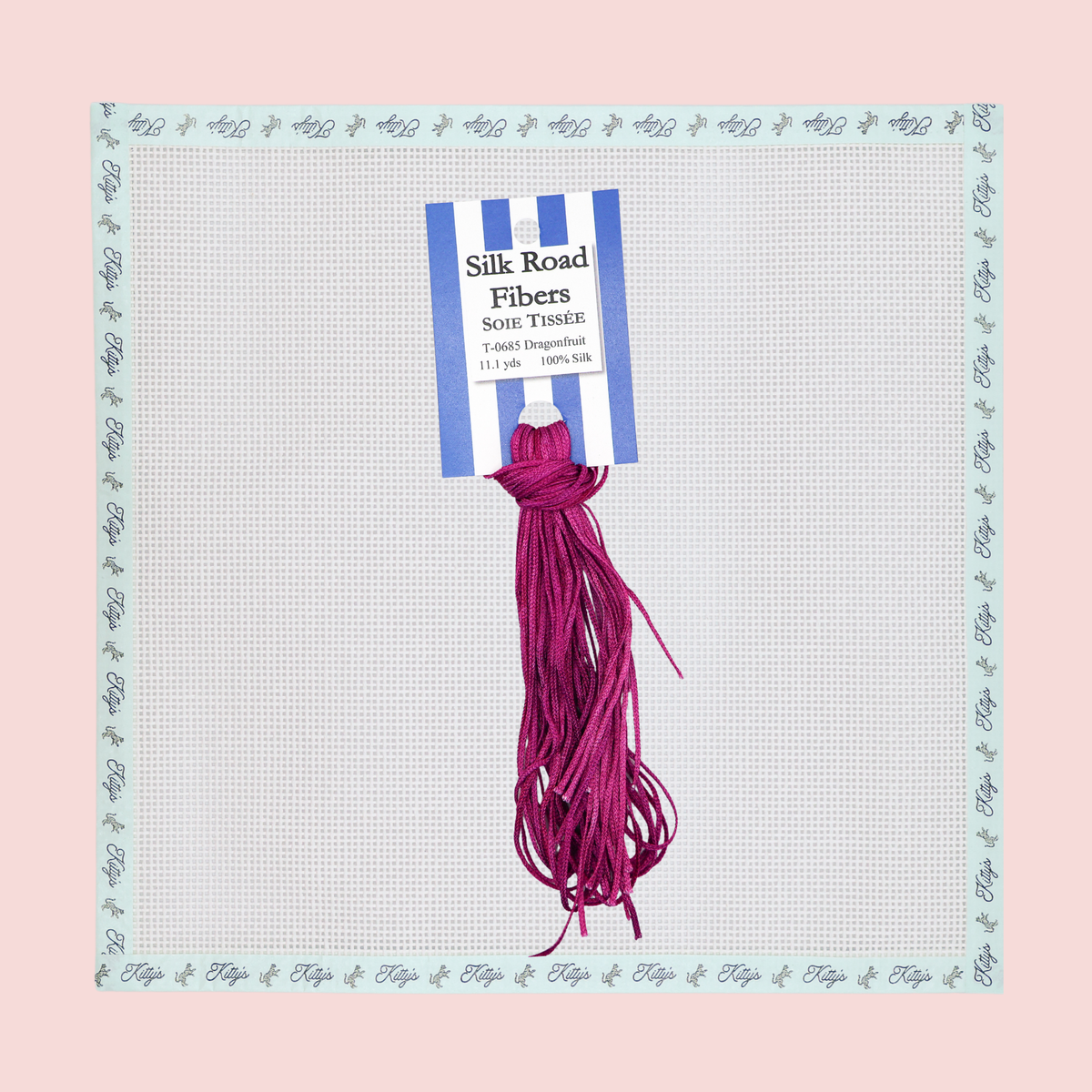 Soie Tissee-Dragonfruit (T-0685)