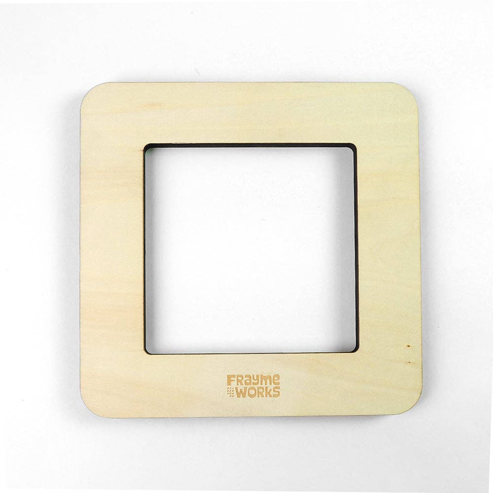 Square 5" x 5" Needlepoint Stretcher Frame