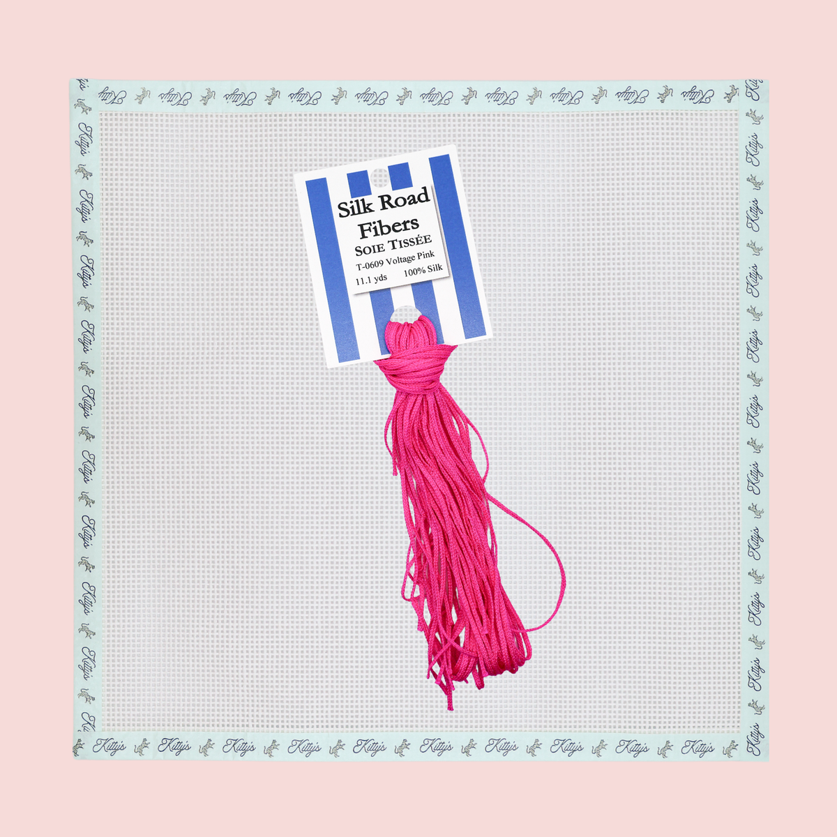 Soie Tissee-Voltage Pink (T-0609)