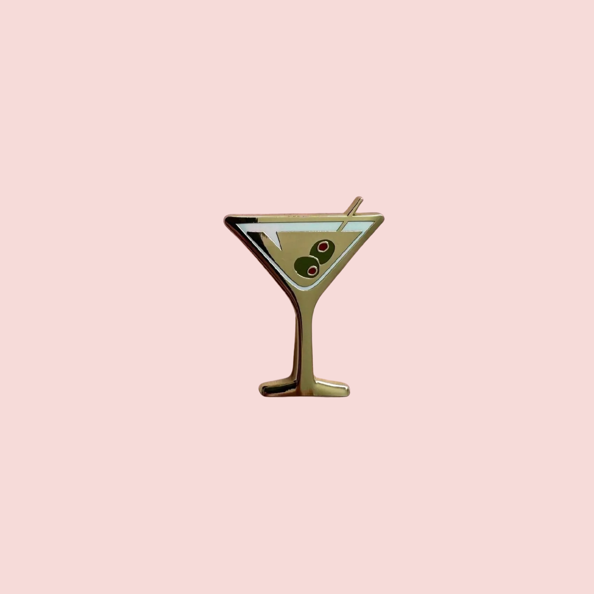 Gold Martini Needle Minder
