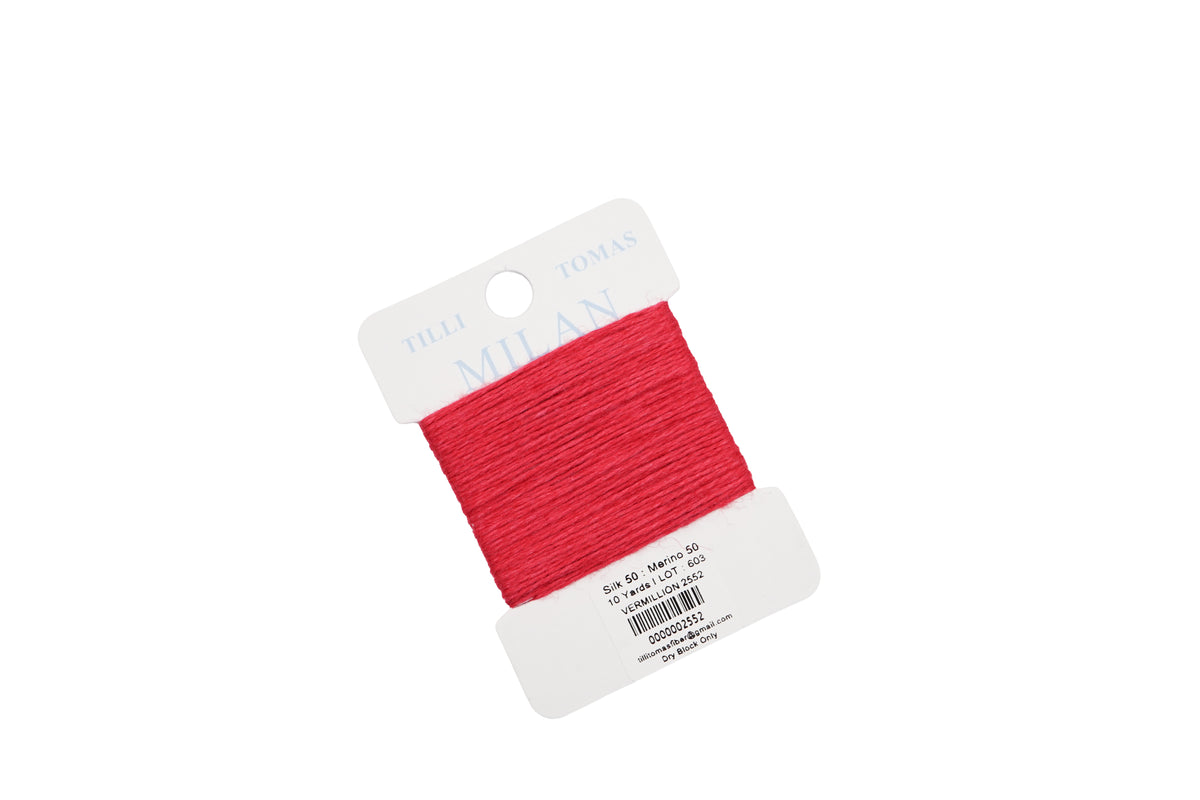 Milan Cards - 2552 Vermilion