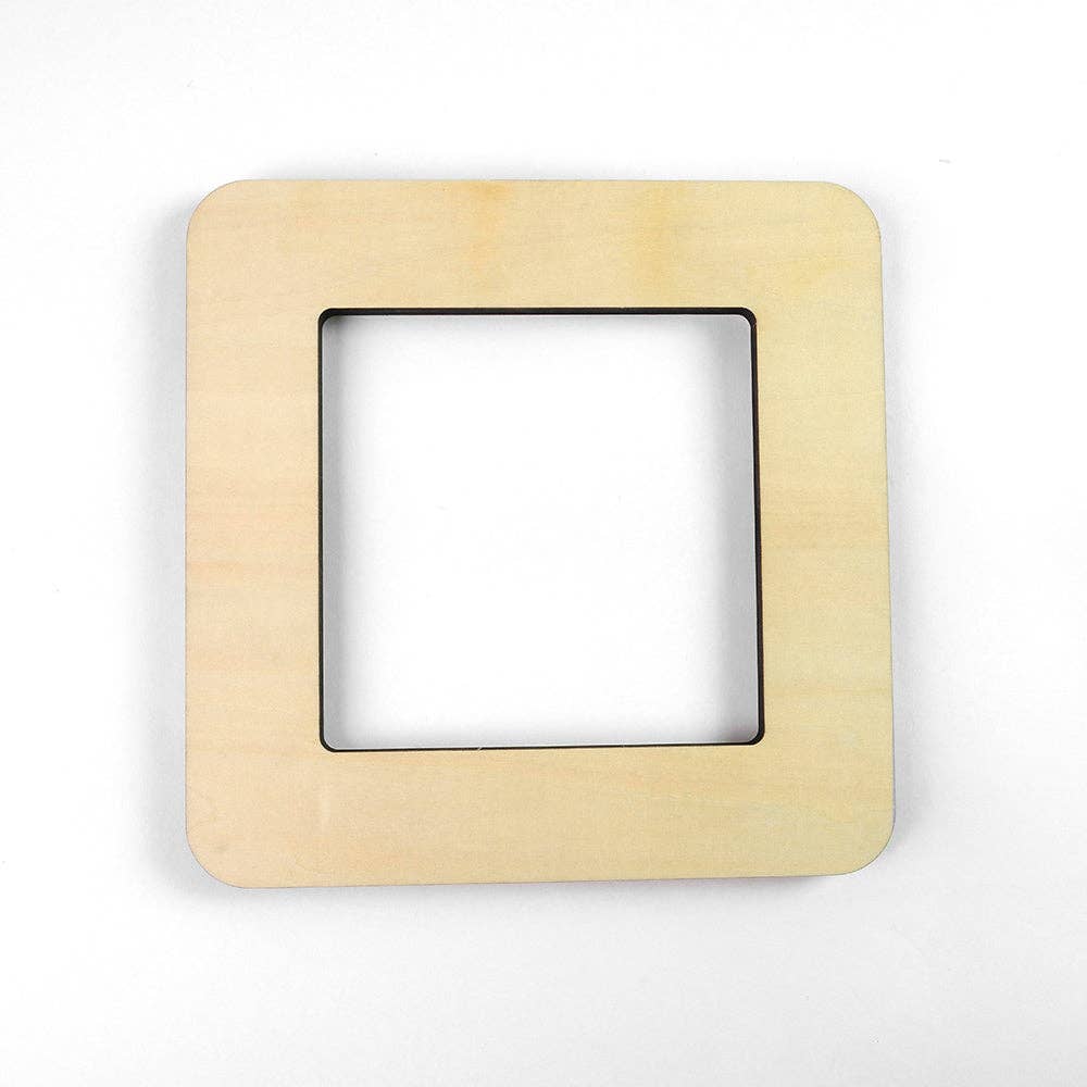 Square 5" x 5" Needlepoint Stretcher Frame